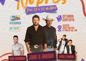 Nobres prepara evento de 58 Anos com grande programação e inaugurações