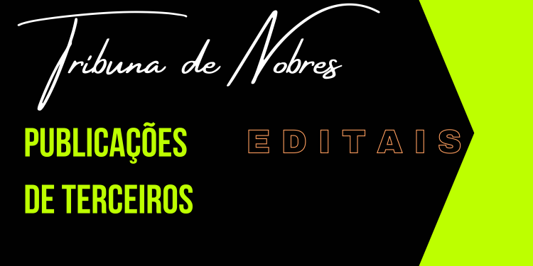 EDITAL PARA PUBLICAÇÃO/PUBLICAÇÃO LEGAL/MT