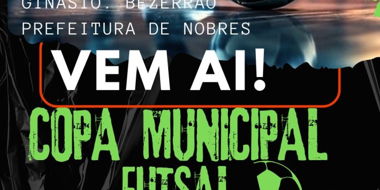 Vem aí, um novo evento de futsal Vem aí, um novo evento de futsal