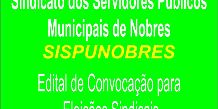 Sindicato dos Servidores Públicos Municipais de Nobres