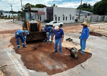 COMUNICADO PÚBLICO DA EMPRESA DE SANEAMENTO DE NOBRES (ESAN) sobre interdição em via urbana (Atualizada)