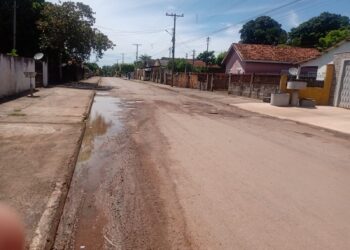 Recuperação da malha viária urbana inclui velhos problemas na Rua Mato Grosso