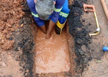 ESAN ESCLARECE: rompimento de tubulações podem afetar parâmetros de cor da água distribuída