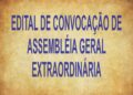 EDITAL DE CONVOCAÇÃO DE ASSEMBLÉIA GERAL EXTRAORDINÁRIA